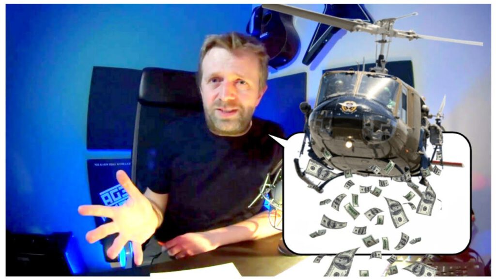 Rząd walczy z OLX I ALLEGRO HELIKOPTER Z PIENIĘDZMI w USA