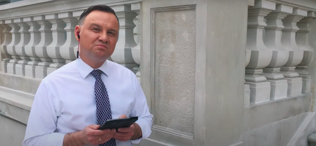 Najpierw JKM, teraz Duda. Prezydent w #Hot16Challenge2 Prezydent w #Hot16Challenge2