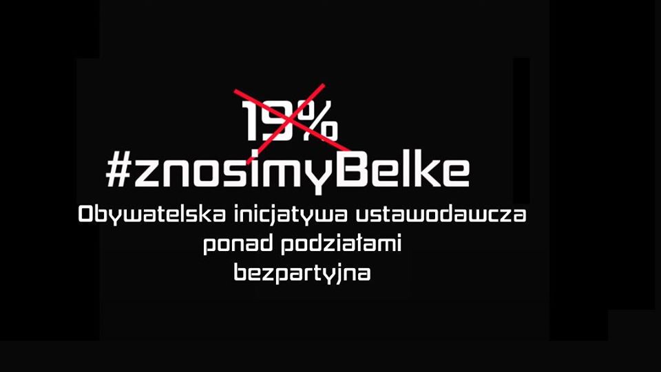 #znosimyBelke – haracz za oszczędności i zyski kapitałowe banner