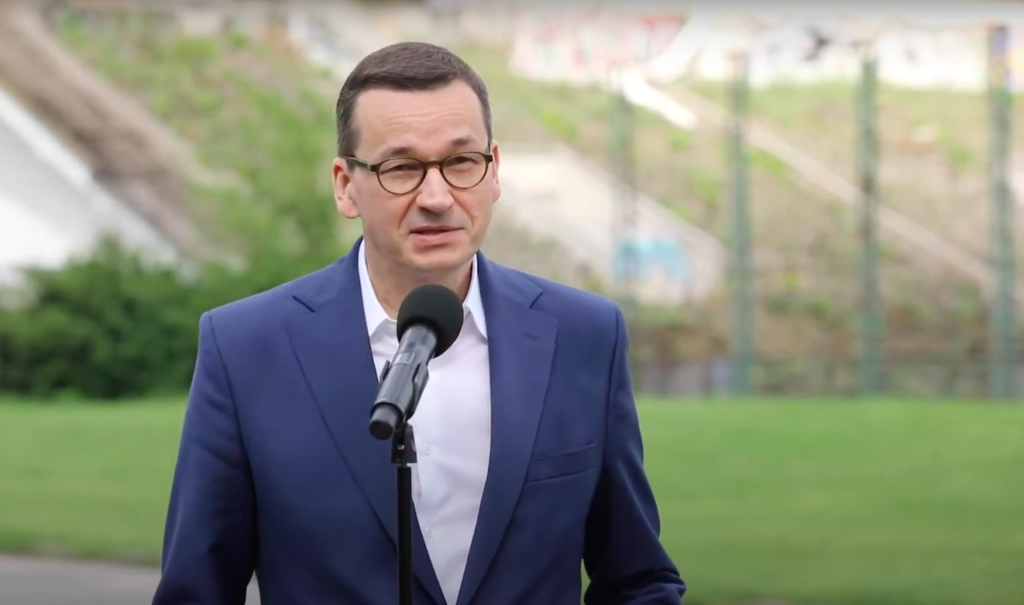 Mateusz Morawiecki chce remontować Skrę.