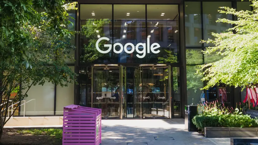 google entrance building