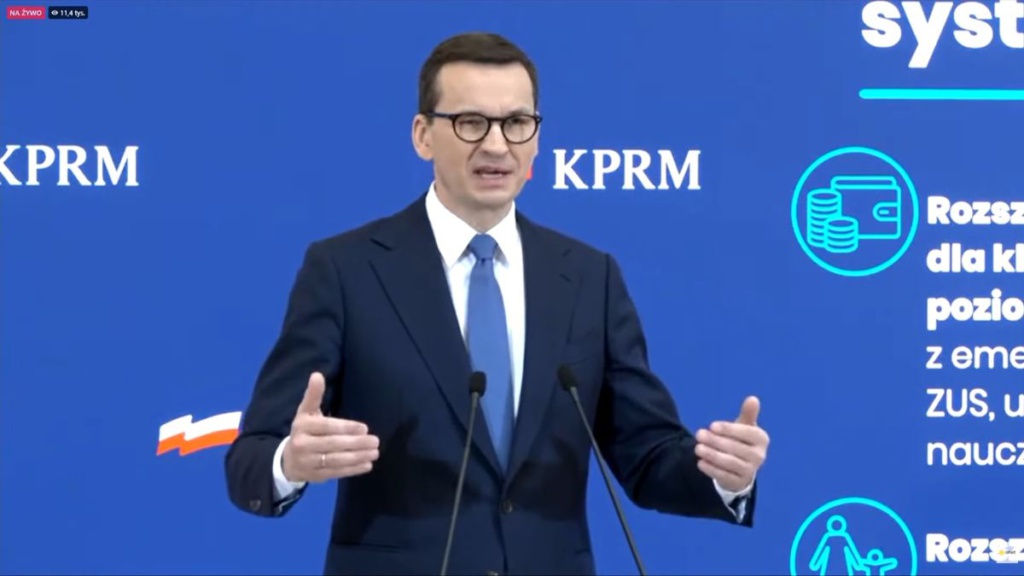 konferencja mateusza morawieckieg i niedzielskiego
