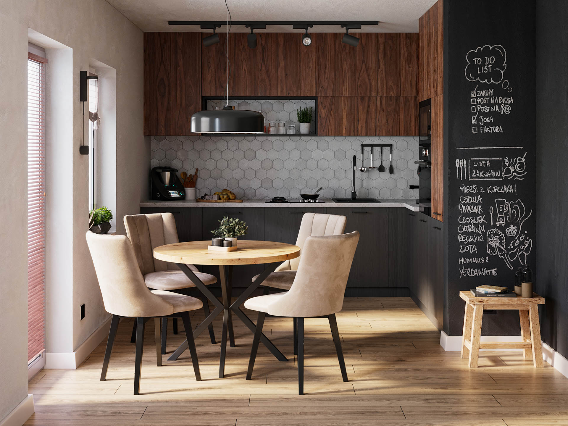 Okrągłe stoły z metalowymi nogami: styl i praktyczność w jednym 1 obraz 1 1